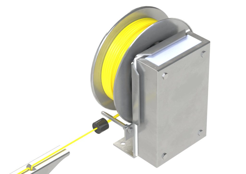 Earth Bonding Reel 15025 LTC, alternate isometric view