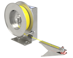 Earth Bonding Reel 15025 LTC, isometric view