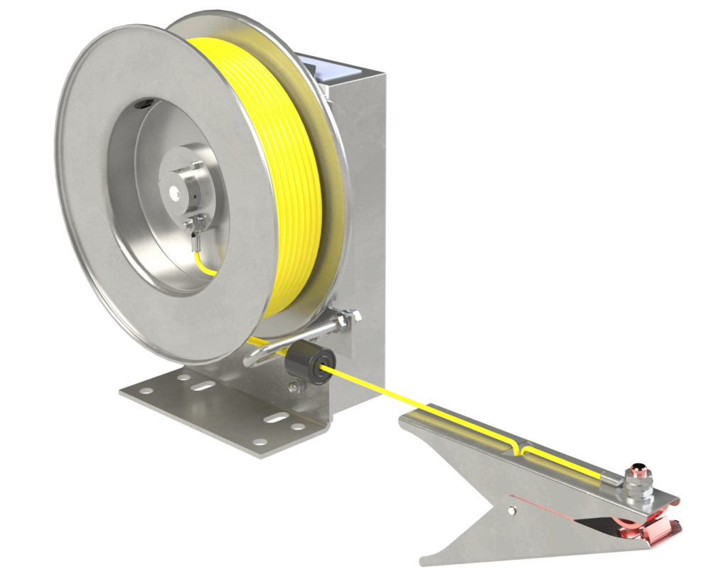 Earth Bonding Reel 15035 LTC, isometric view