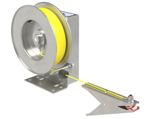 Earth Bonding Reel 15035 LTC, isometric view
